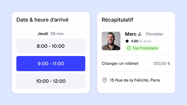 Book at the time that works for you